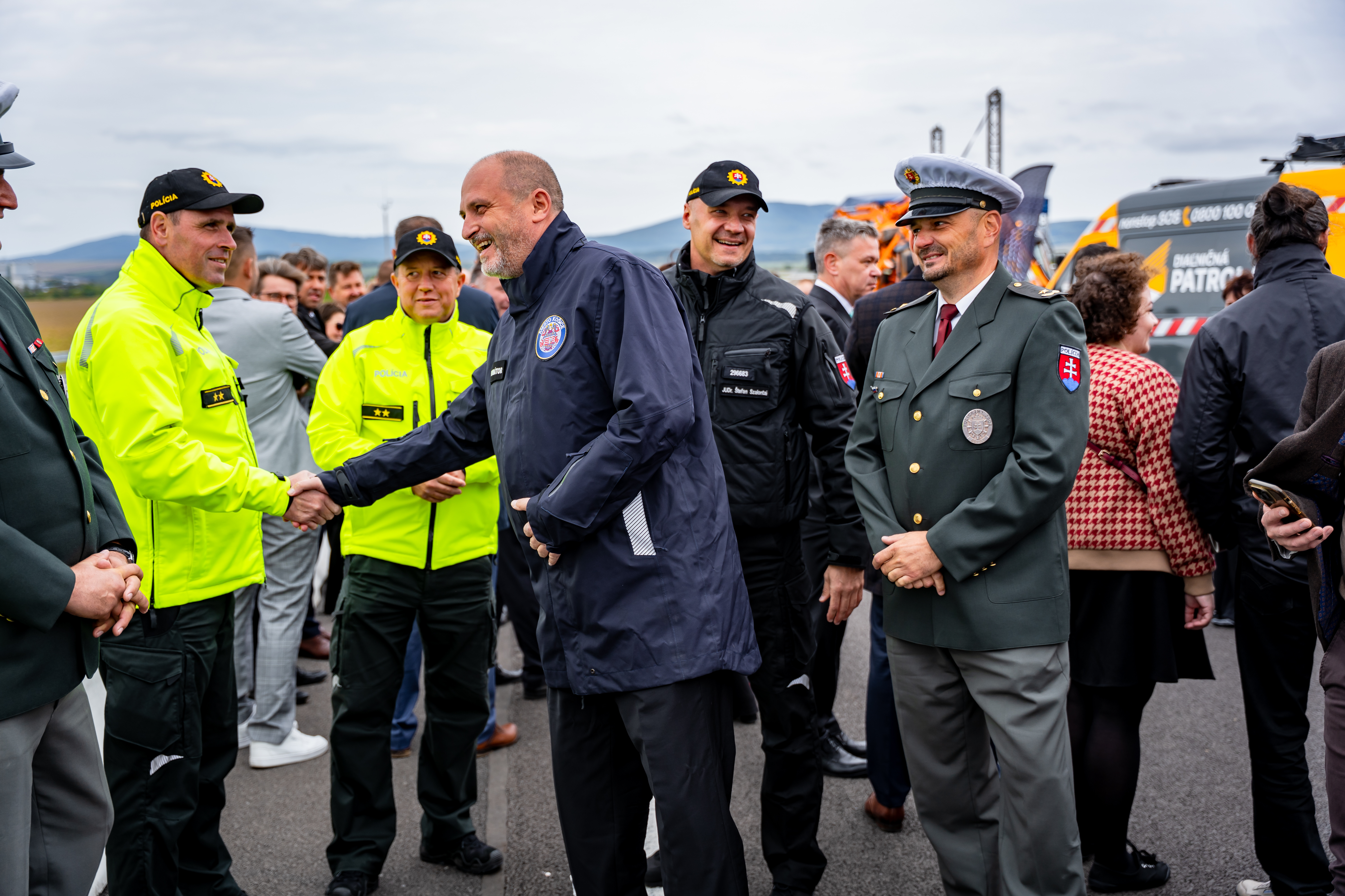 Slavnostne otvorenia useku rychlostnej cesty R2 Kosice, Saca  Kosicke Olsany II. usek -2